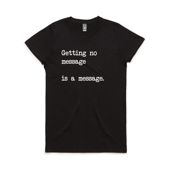 Getting no message  is a message. Thumbnail