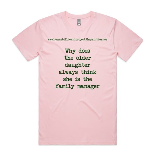 Why does the older daughter always think she is the family manager. Thumbnail