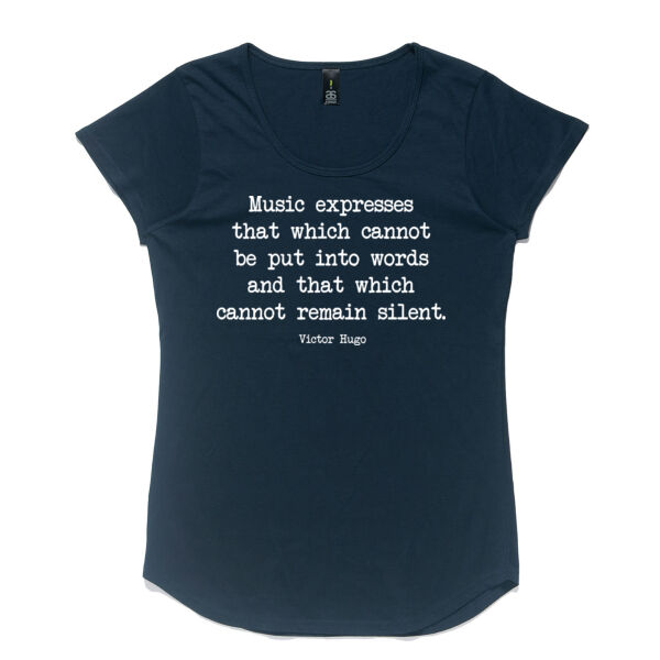 Music expresses that which cannot be put into words and that which cannot remain silent - Victor Hugo Thumbnail