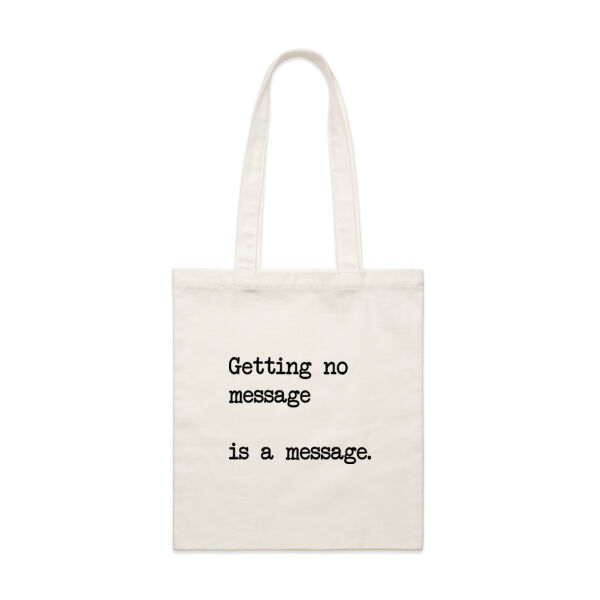 Getting no message  is a message. Thumbnail