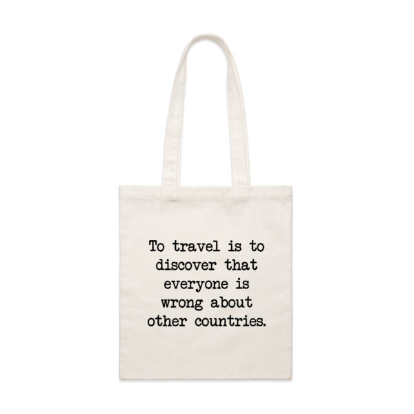 To travel is to discover that everyone is wrong about other countries. Thumbnail