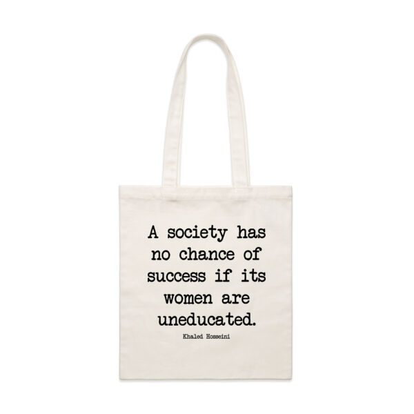 A society has no chance of success if its women are uneducated. Khaled Hosseini Thumbnail