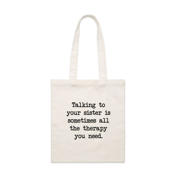 Talking to your sister is sometimes all the therapy you need. Thumbnail