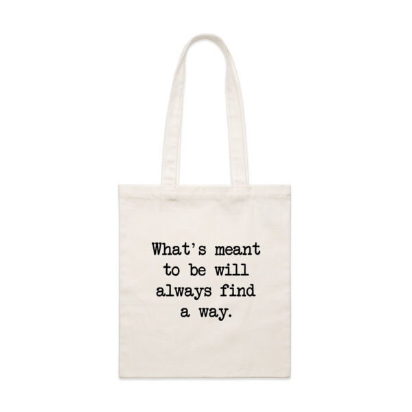 What's meant to be will always find a way. Thumbnail