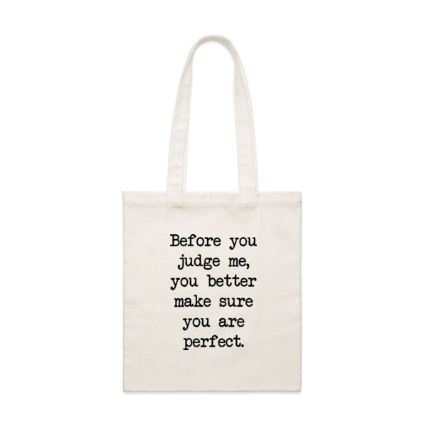 Before you judge me, you better make sure you are perfect. Thumbnail