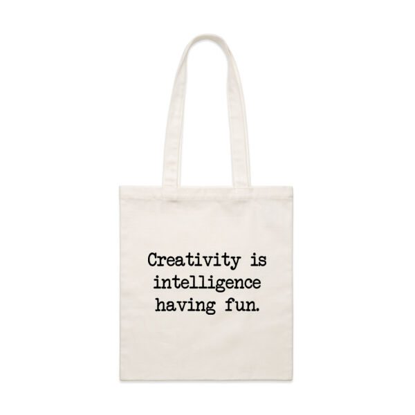 Creativity is intelligence having fun. Thumbnail