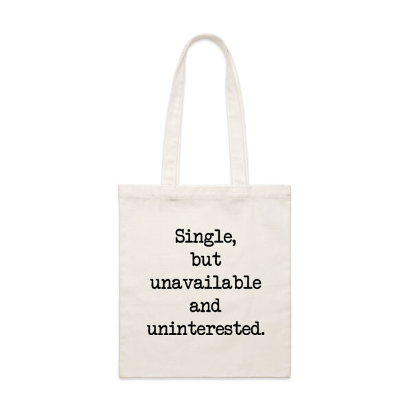 Single, but unavailable and uninterested. Thumbnail