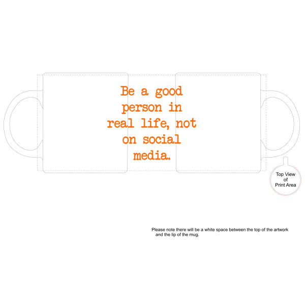 Be a good person in real life, not on social media. Thumbnail