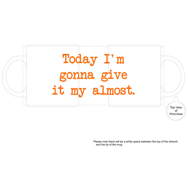 Today I'm gonna give it my almost. Thumbnail