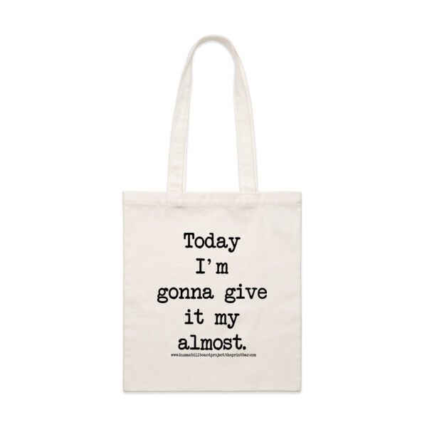 Today I'm gonna give it my almost. Thumbnail