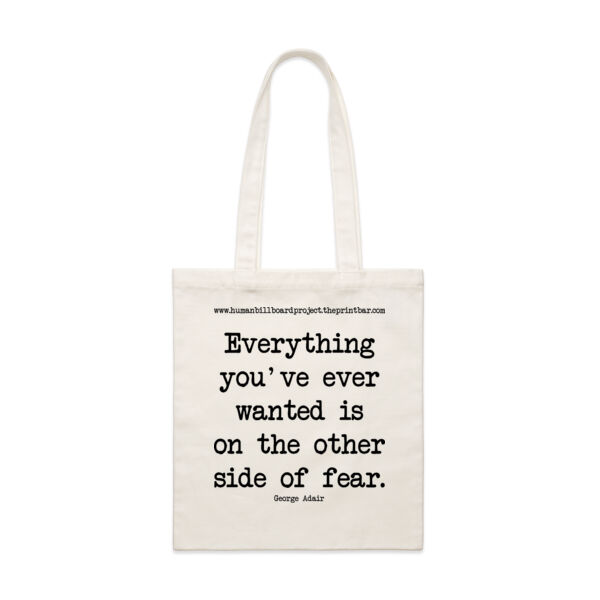 Everything you've ever wanted is on the other side of fear. Thumbnail