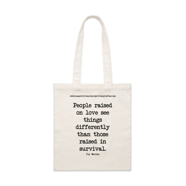 People raised on love see things differently than those raised in survival. Thumbnail