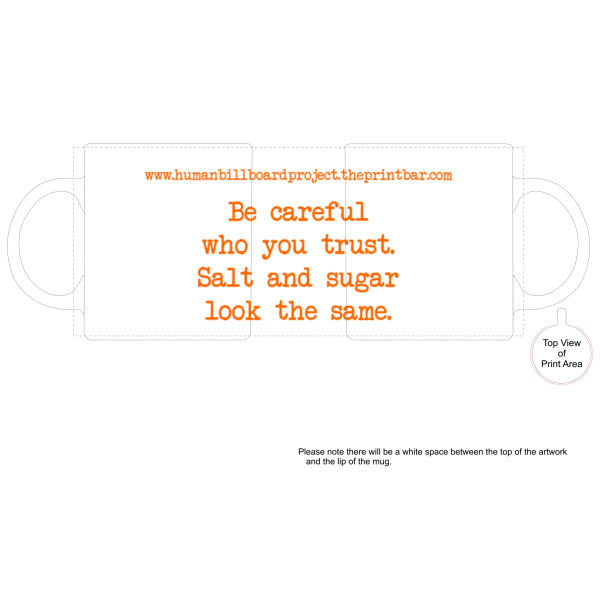 Be careful who you trust. Salt and sugar look the same. Thumbnail