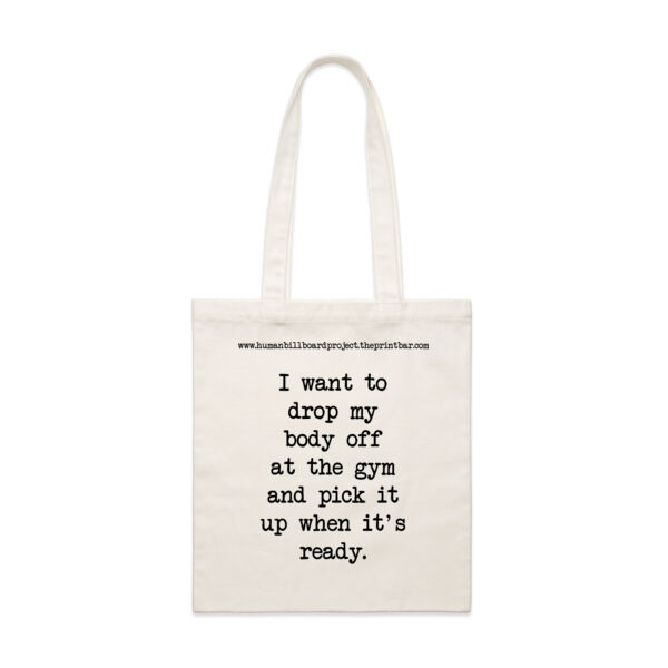 I want to drop my body off at the gym and pick it up when it's ready. Thumbnail