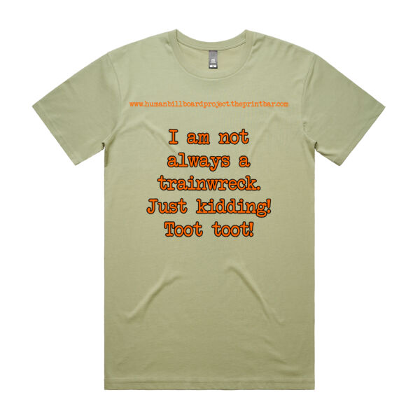 I am not always a trainwreck. Just kidding! Toot toot! Thumbnail