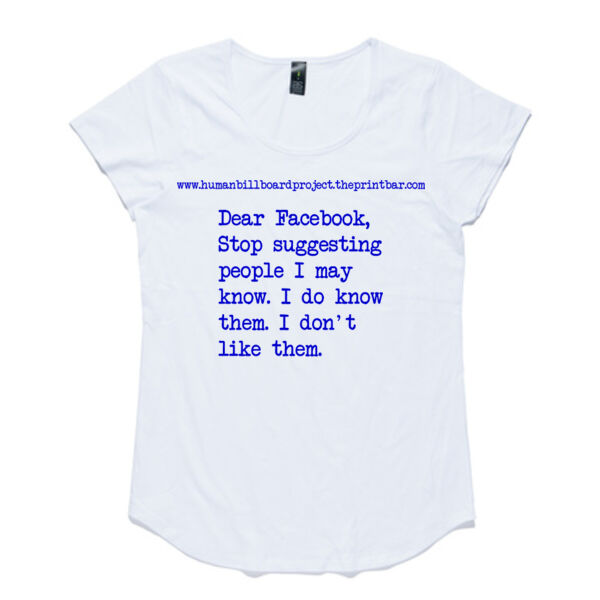 Dear Facebook, Stop suggesting people I may know. I do know them. I don't like them. Thumbnail