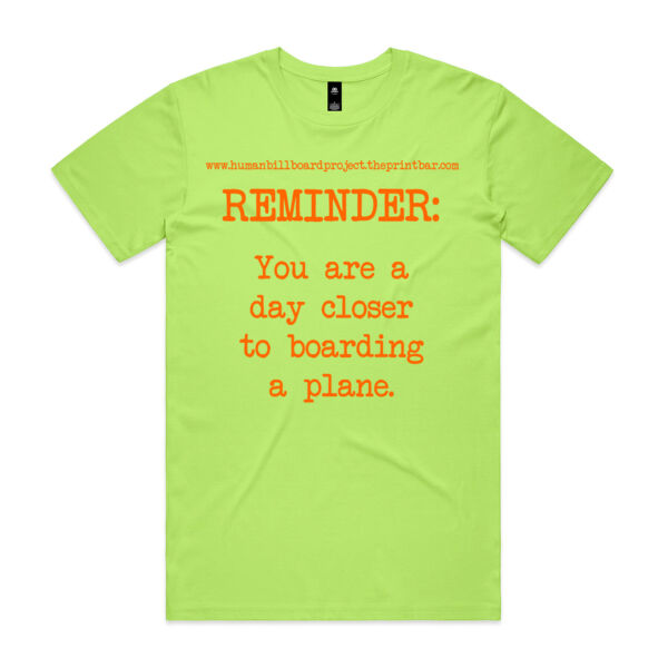 REMINDER: You are a day closer to boarding a plane. Thumbnail