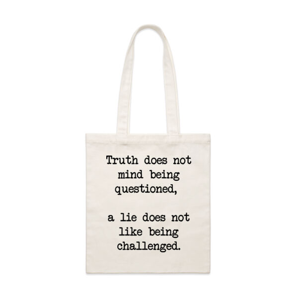 Truth does not mind being questioned,   a lie does not like being challenged. Thumbnail