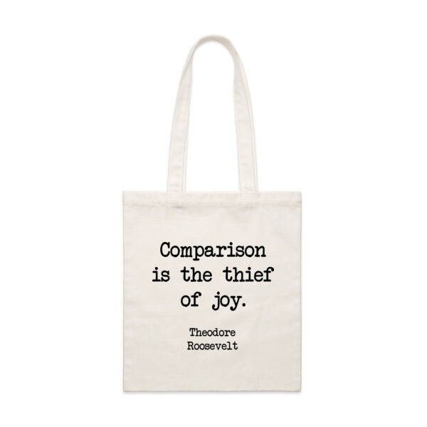 Comparison is the thief of joy. Theodore Roosevelt Thumbnail